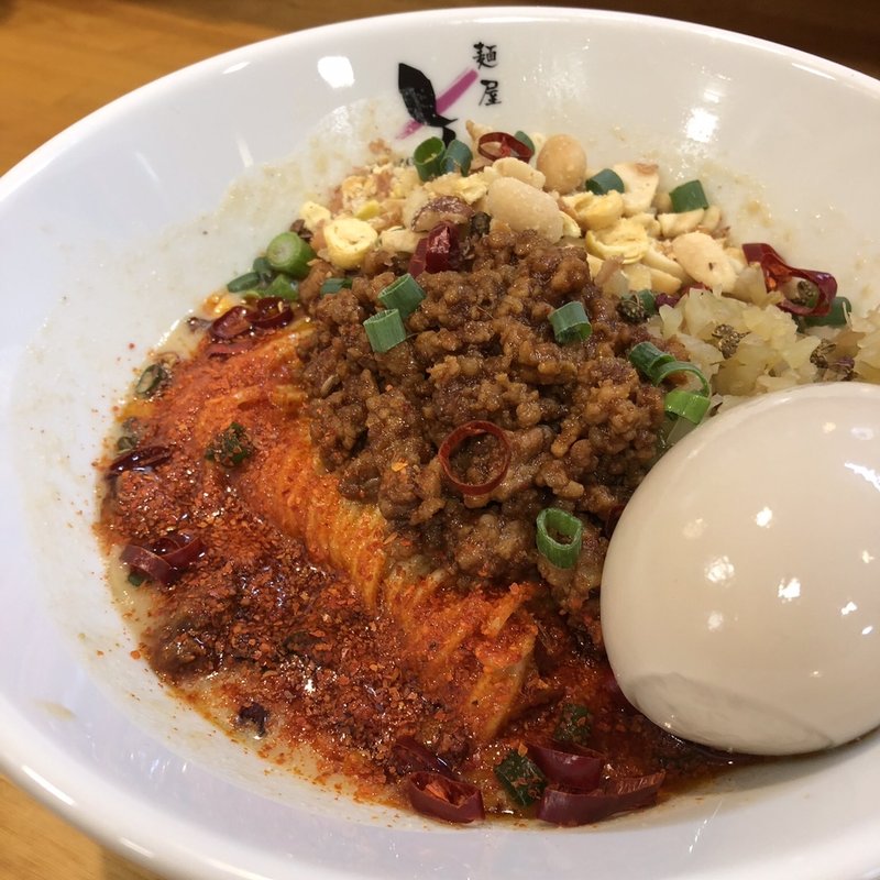 汁なし担々麺(麺屋 しん蔵)