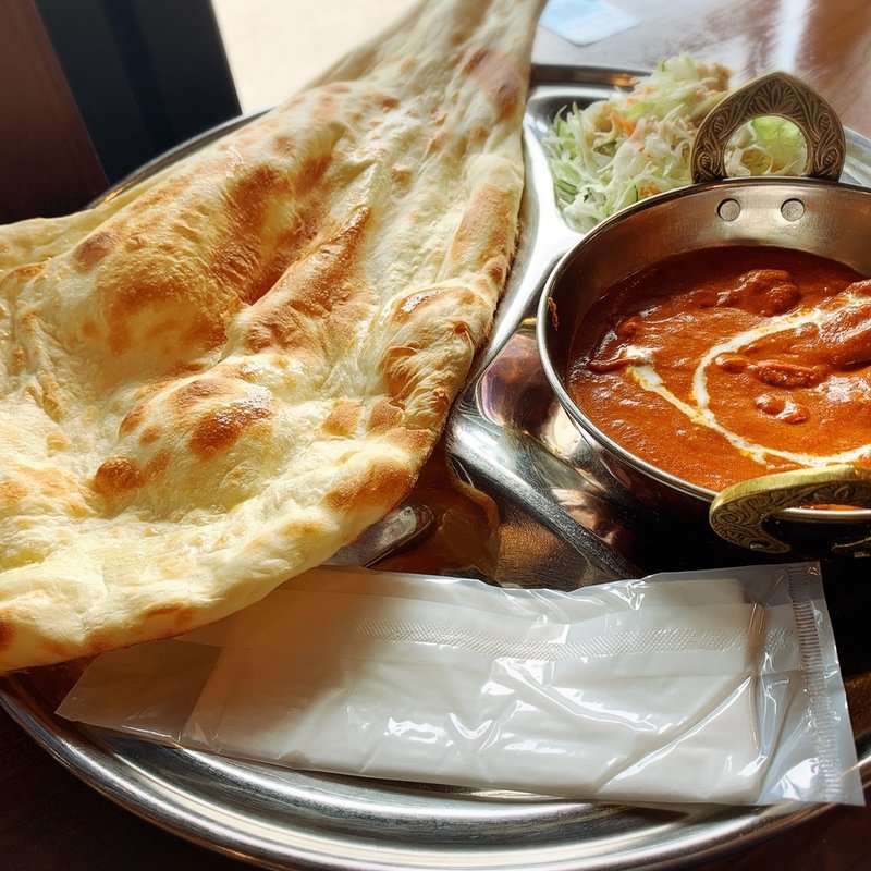 Bセット（チキンカレー）(古々地庵)