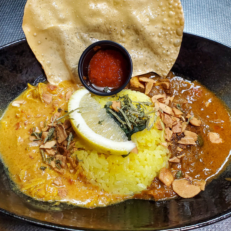 ハーフ＆ハーフ 普通盛り(ポルキリ)