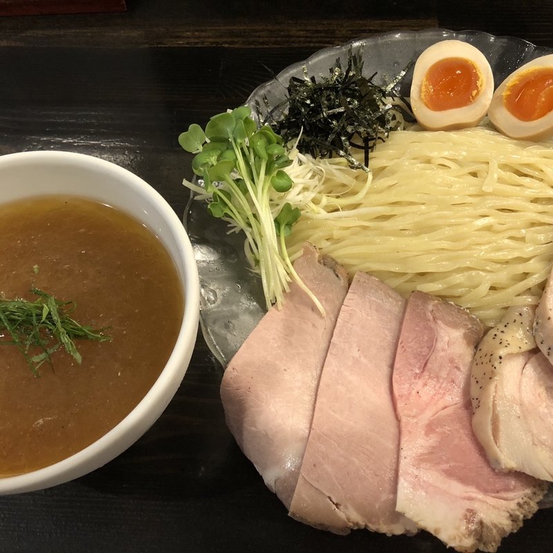 冷やしつけ麺+特製トッピング(らぁ麺 きくはん )