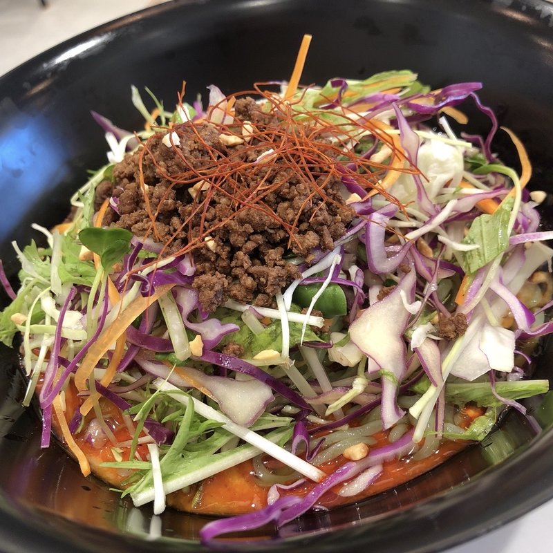 冷やしタンタンメン(四川飯店池袋店)