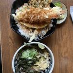 蕎麦、天丼セット