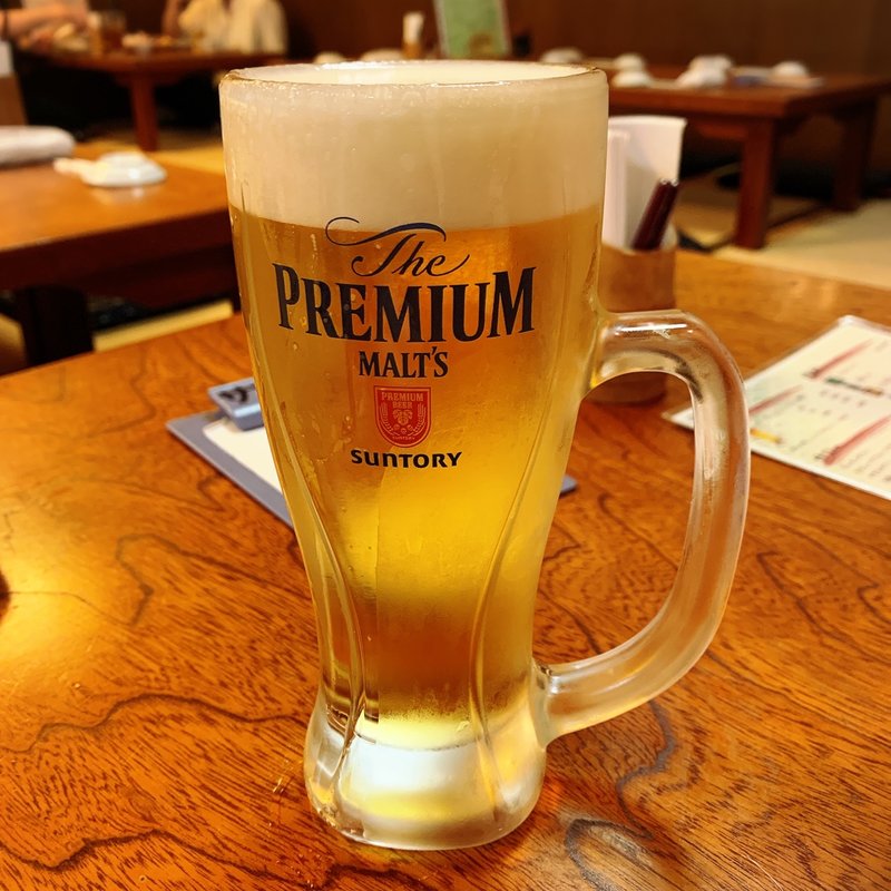 プレミアムモルツ(いろは寿司 本店)