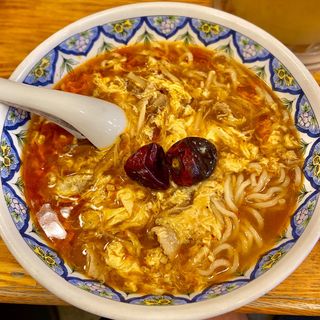 激辛スーラータンメン(中国ラーメン揚州商人 目黒本店)