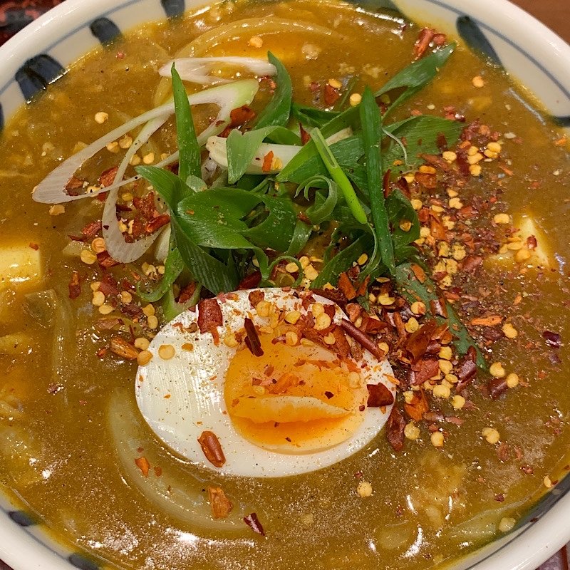 かすカレーうどん(うどん棒 大阪本店 )