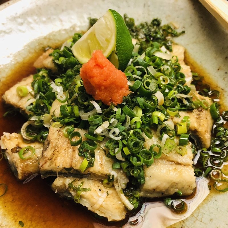 鰻のたたき(神田きくかわ 日比谷店)