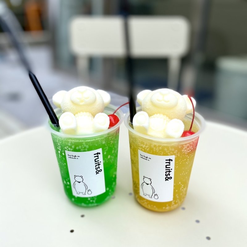 ＆kumaマンゴーソーダ(フルーツ&)
