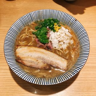 ラム煮干中華そば(自家製麺 MENSHO TOKYO)