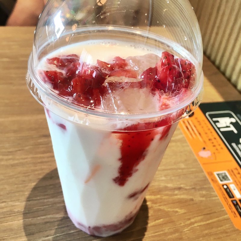 つぶつぶいちごミルク(PRONTO -プロント 福岡西新店)