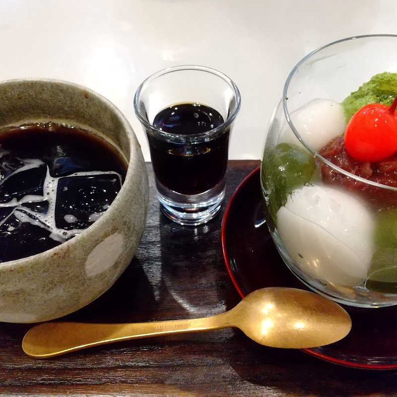 白玉あんみつ(しらたまや)