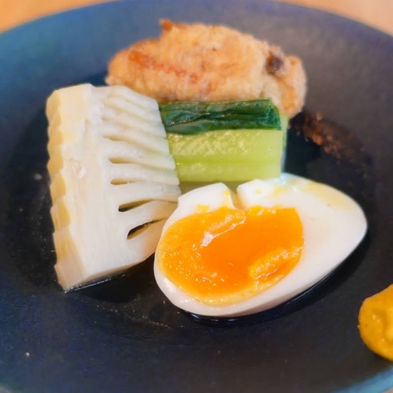 自家製がんもどき入りおでん(蕎麦Hajime)