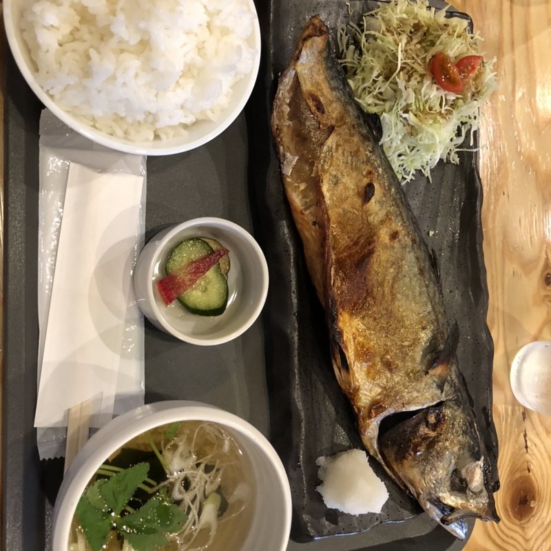 塩さば定食(SABAR+仙台店)