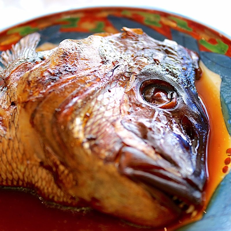 鯛頭煮付(風花 （ふうか）)