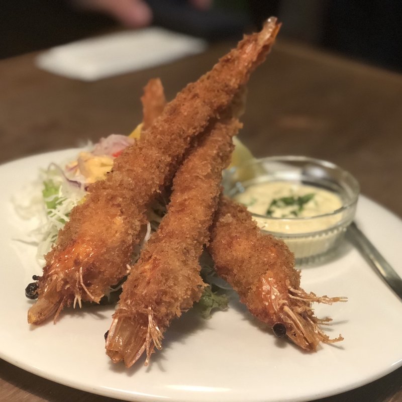 天使のエビフライ(洋食 さかぐち)