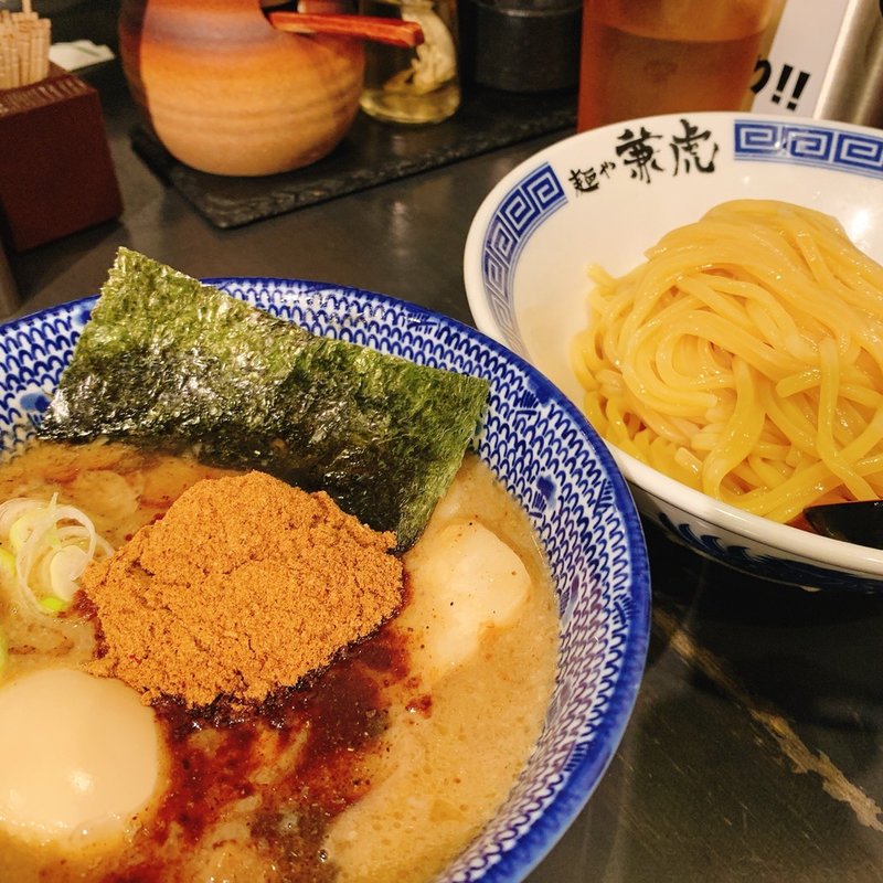 味玉濃厚つけ麺(麺や兼虎 天神本店)