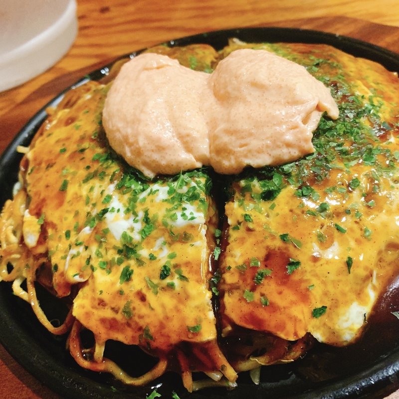 肉玉 明太マヨトッピング(たーぼー 次郎丸店)