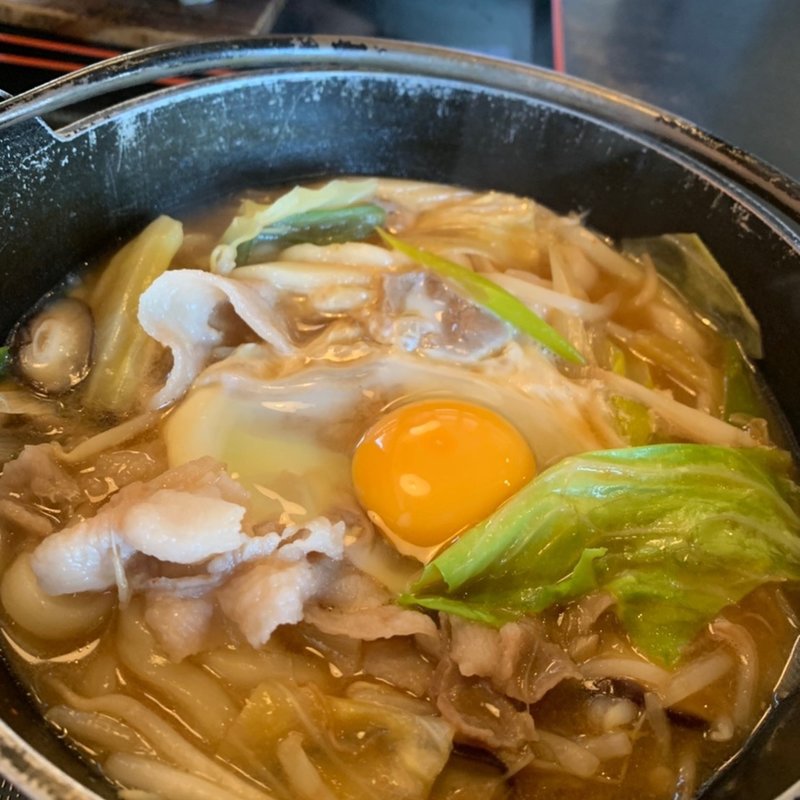 味噌煮込みうどん(こまどりうどん 田村店)
