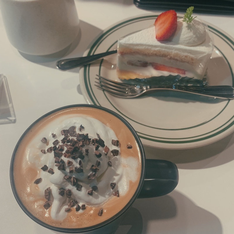 カフェモカ ショートケーキ(REC COFFEE)