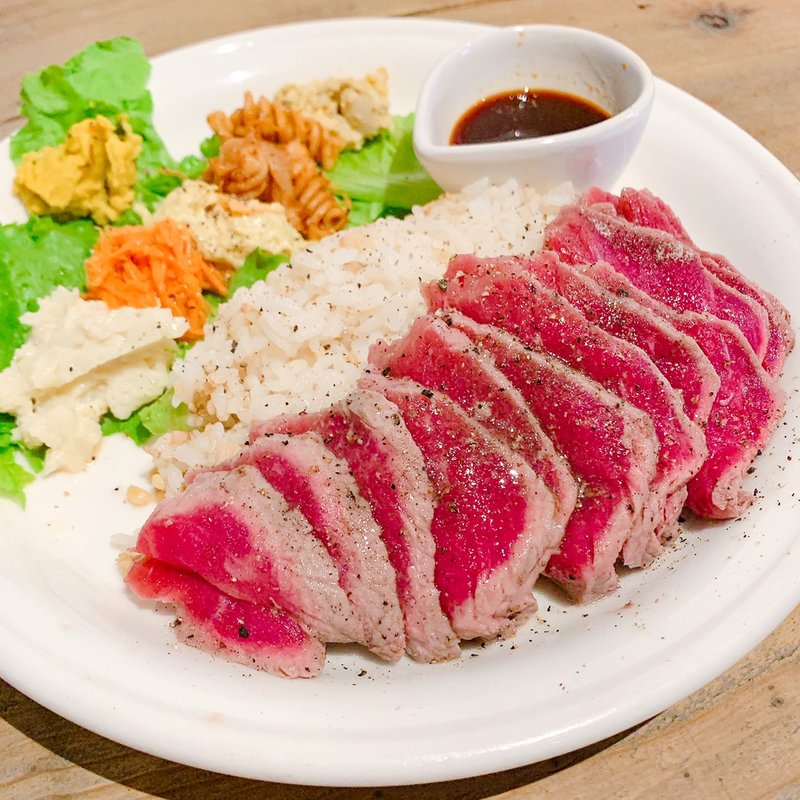 牛ランプステーキ(CAFE G.A.)