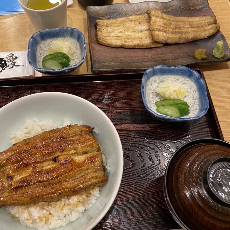 白焼き単品  うなぎ丼(登亭 上野広小路店)
