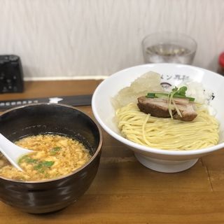 会津地鶏の卵スープつけ麺(竹末食堂 )