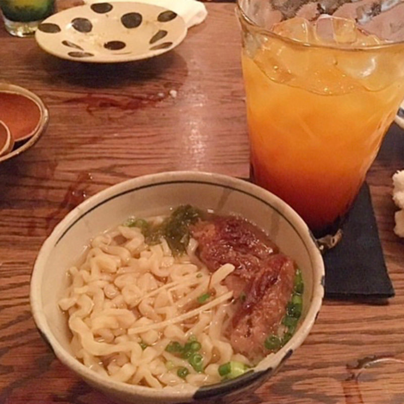 ソーキそば(てぃんさぐぬ花)