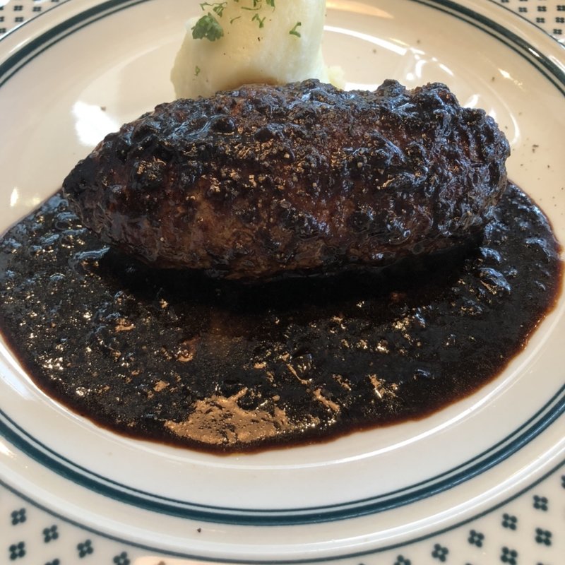 特製ハンバーグ(上野洋食遠山)