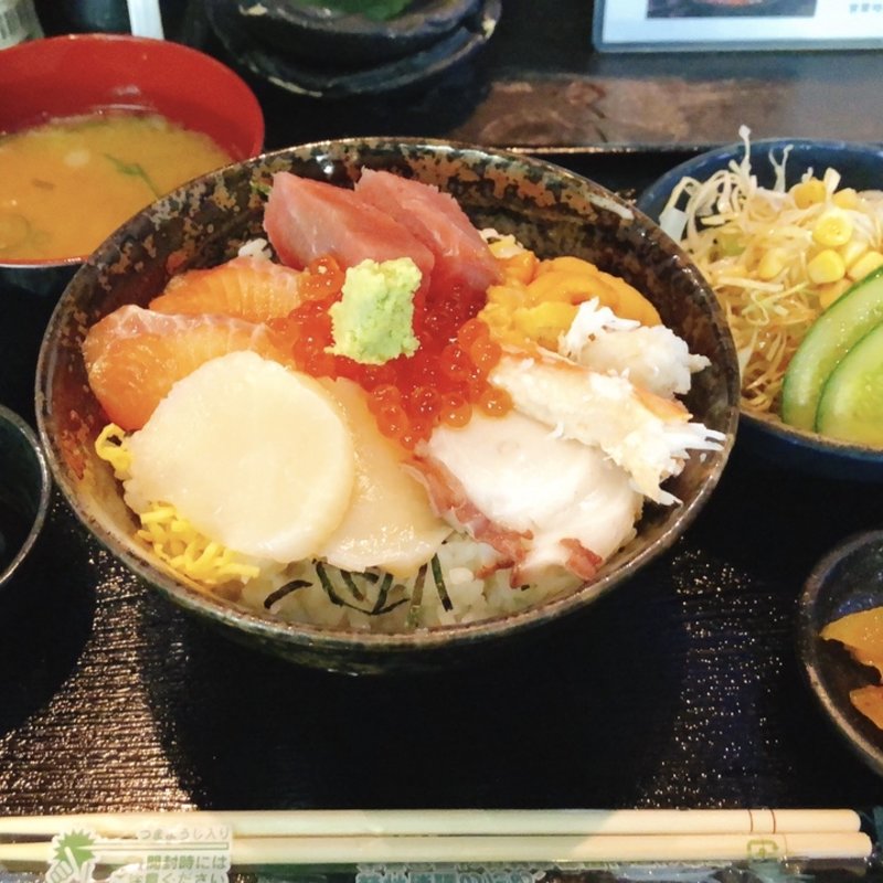 海鮮丼定食(North Dining 神衣)