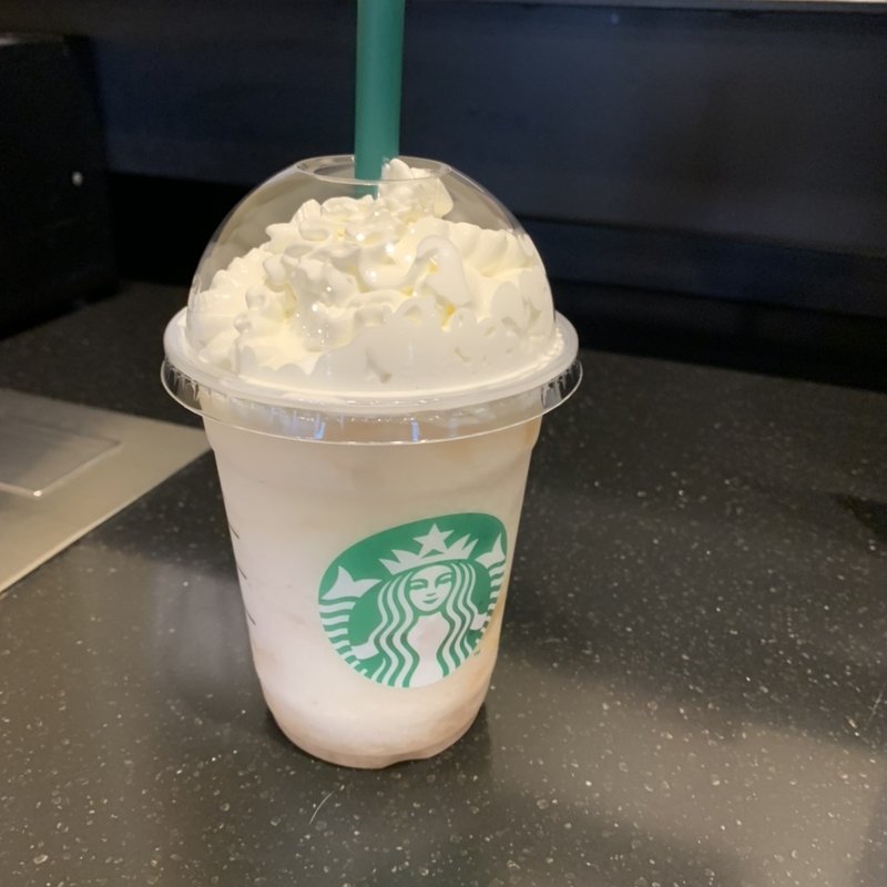 ジューシーピーチフラペチーノ(スターバックスコーヒー 渋谷３丁目店)