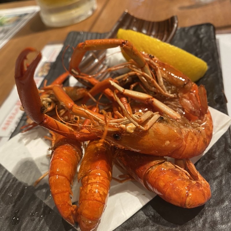 川海老の唐揚げ(土佐清水ワールド梅田ギャザ店)