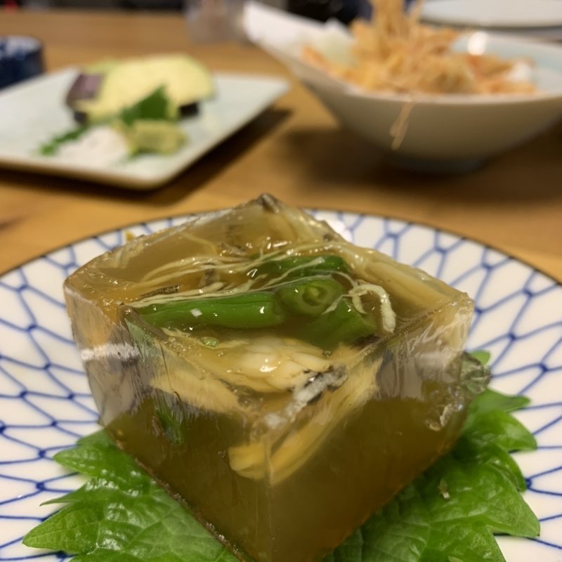 煮こごり(品川　うお宿)