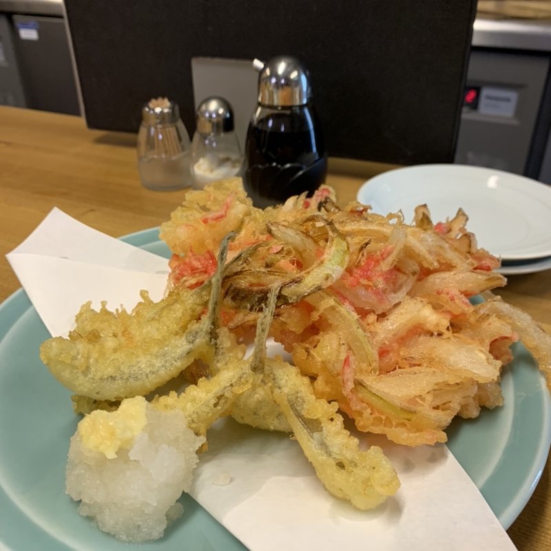 紅生姜の天ぷら(品川　うお宿)