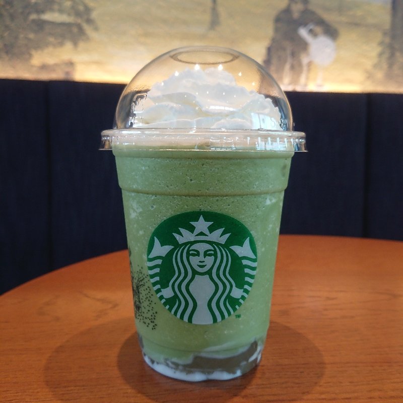 抹茶クリームフラペチーノ(スターバックスコーヒー 堺フェニックス通り 利晶の杜店)