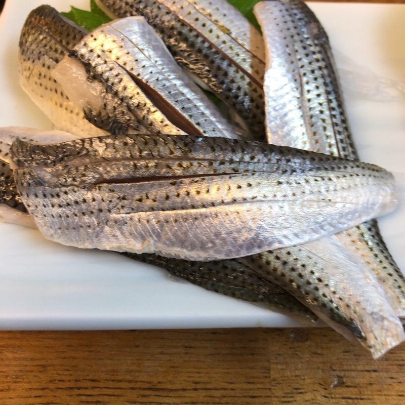 コハダ刺し(魚がし 福ちゃん 2号店)