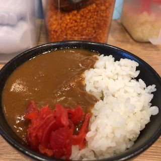 ミニカレー丼(野郎ラーメン 品達品川本店)