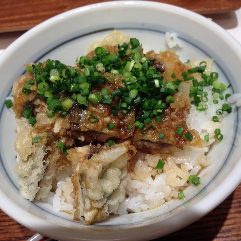 いわし蒲天丼(谷や )