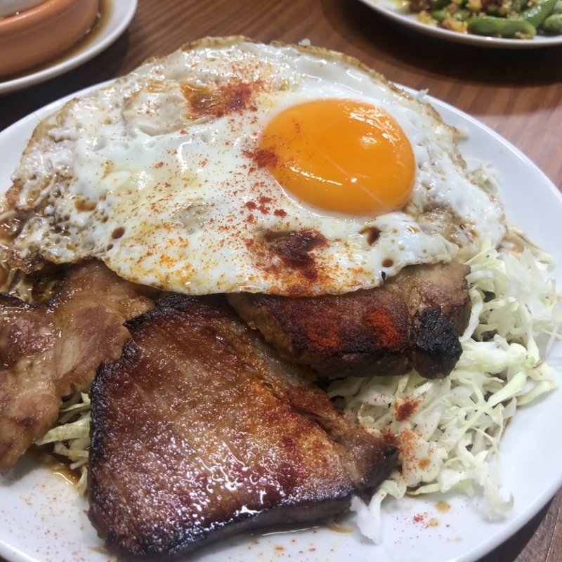 チャーシューエッグ(スタンド富士)