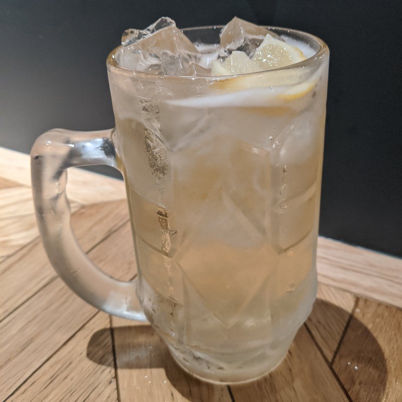 チンチロリンハイボール(焼き鳥 五tsubo)