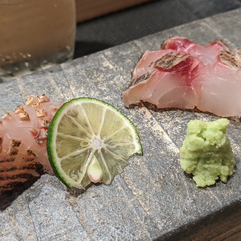 刺身(鮨と酒 魚伸)