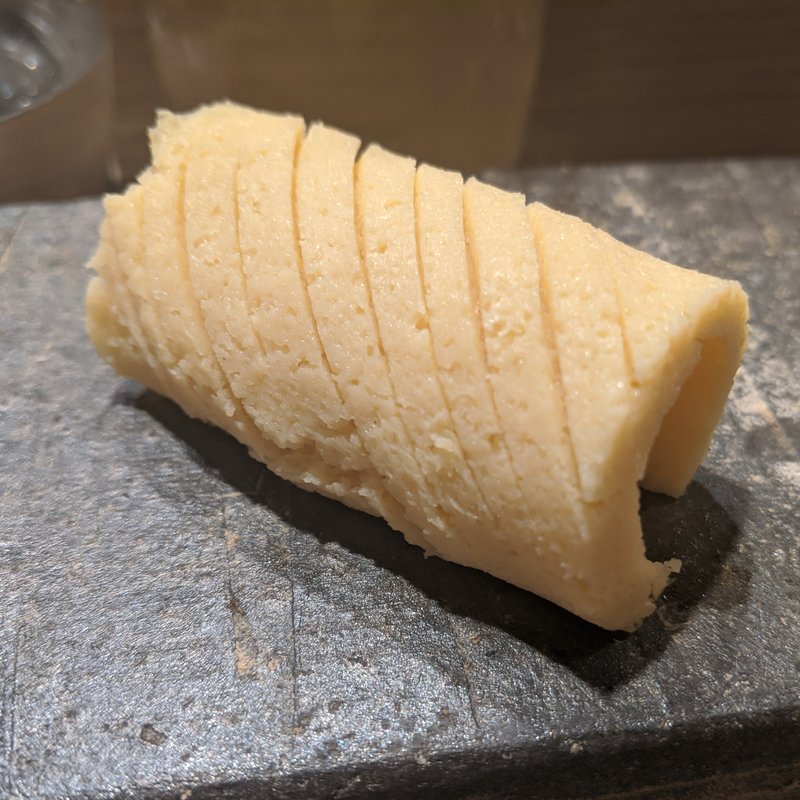 蒸し焼き玉子(鮨と酒 魚伸)