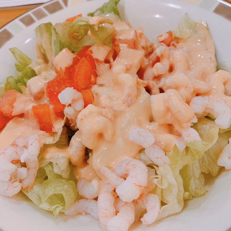 小エビのカクテルサラダ(サイゼリヤ 牛込柳町店)