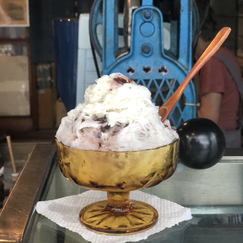 あずきミルク(氷工房 石ばし )