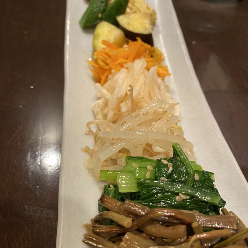 ナムル盛り合わせ(ハル)