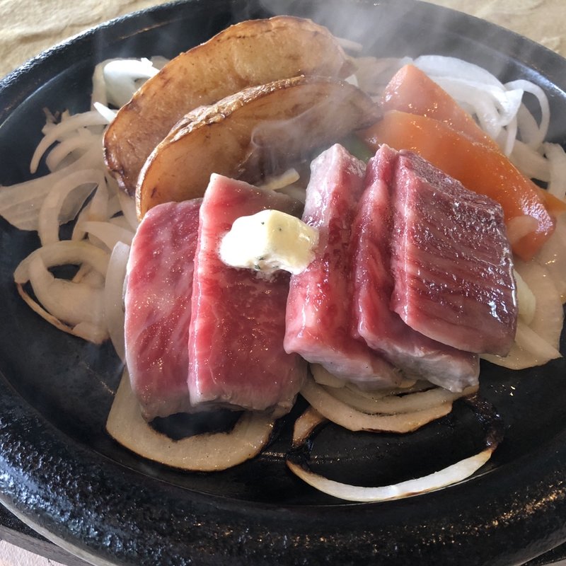 黒毛和牛ロースステーキ(三田屋本店 やすらぎの郷 三田店)