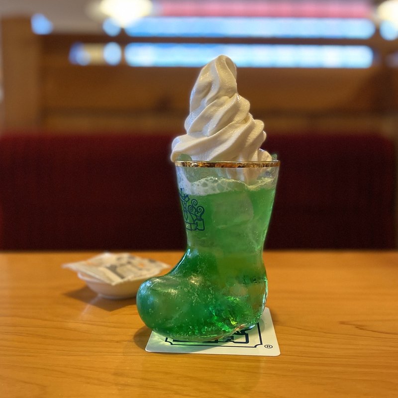 クリームソーダ(コメダ珈琲　鵜方店 )