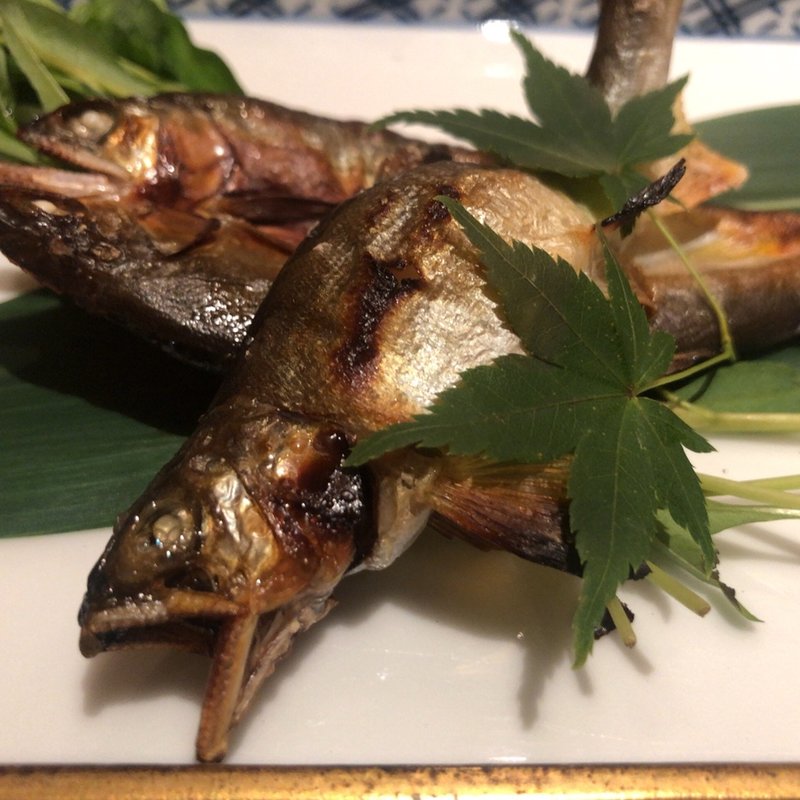 鮎塩焼き(喜の間)