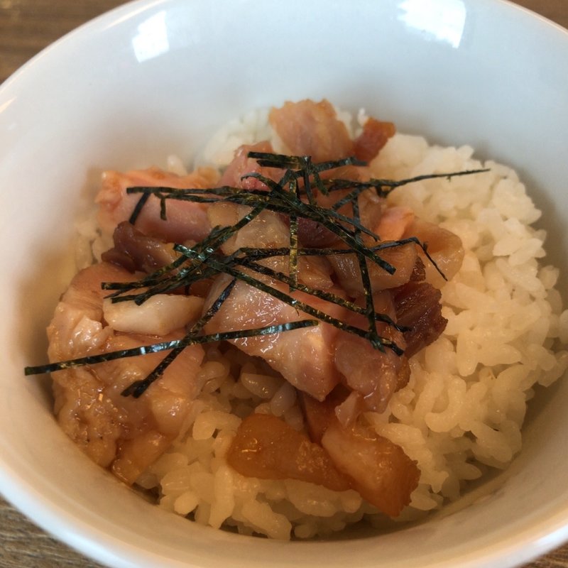 チャーシューご飯(中華そば 大井町 和渦 )