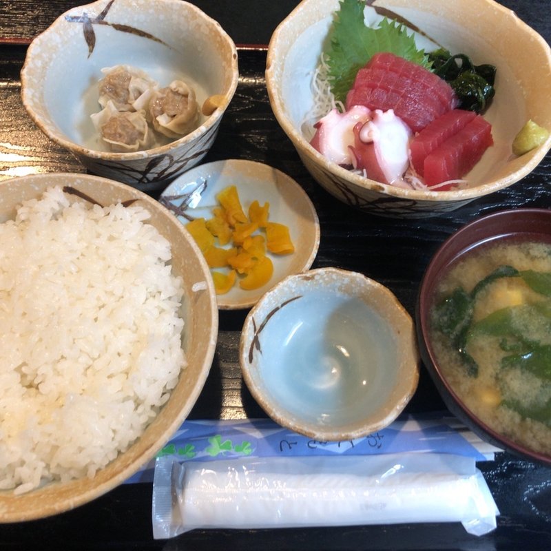 刺身&シュウマイ定食(とと丸 )