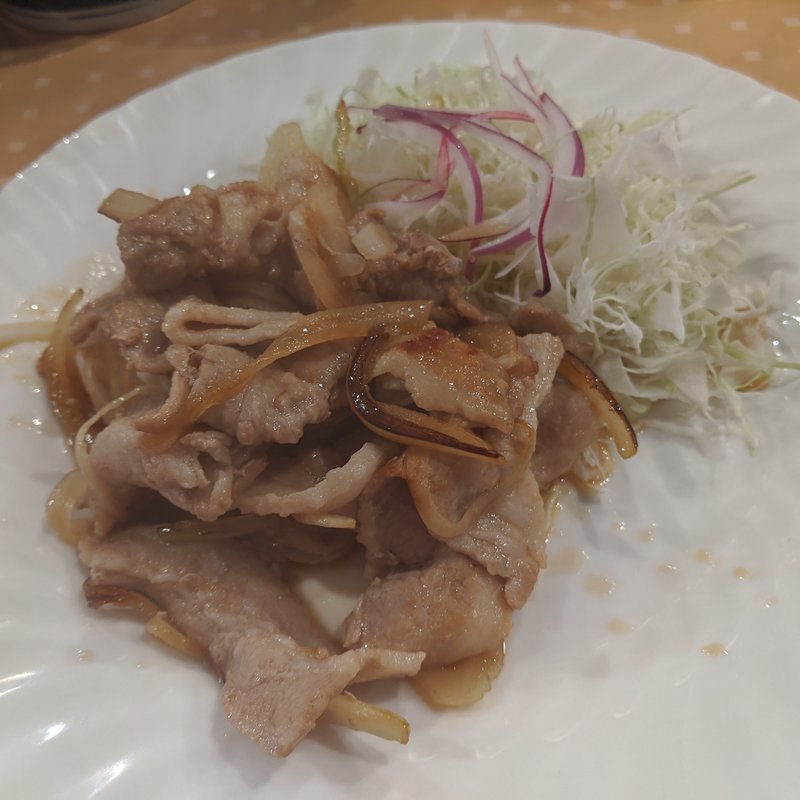 豚バラ生姜焼き(きらら)