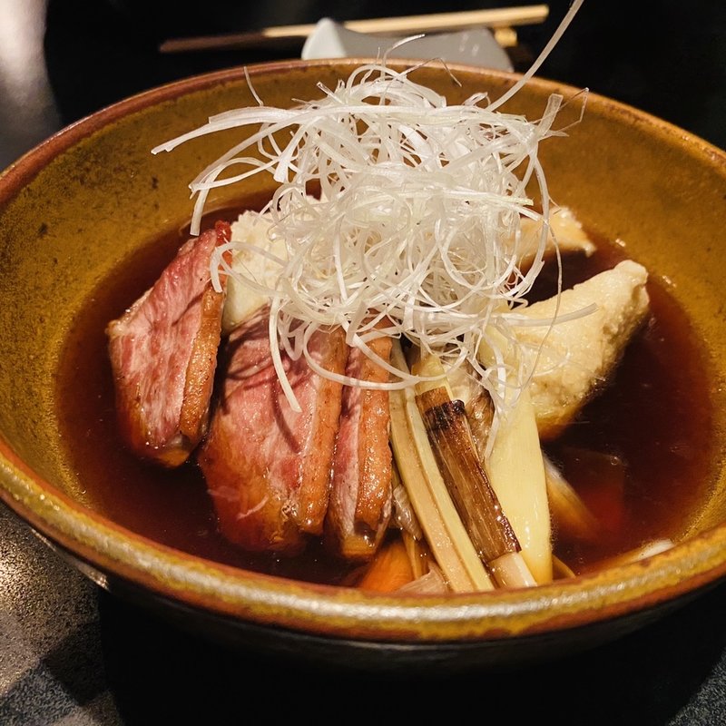 鴨がき(軽井沢 川上庵)